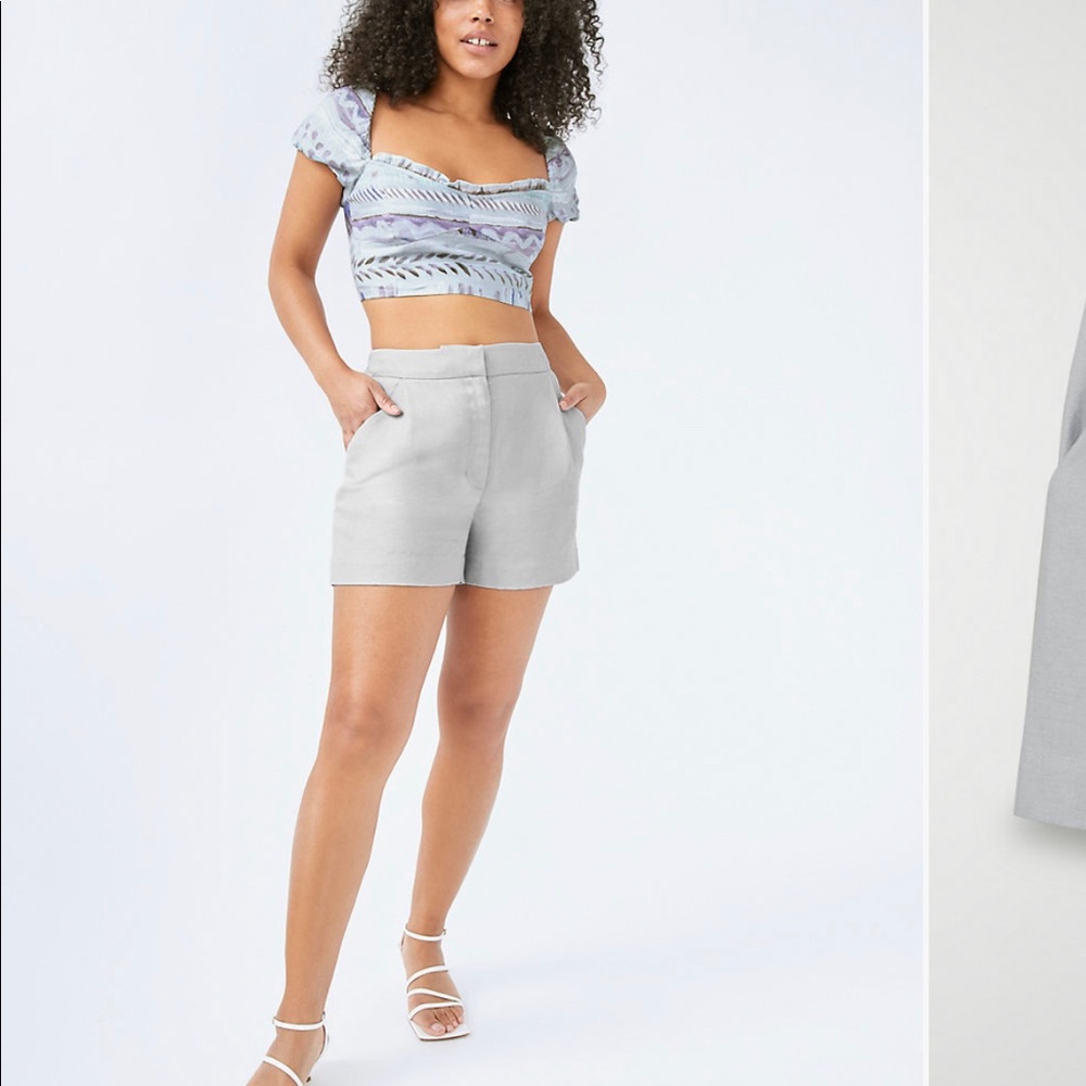 NWOT Aritzia Wilfred Fable Linen Shorts